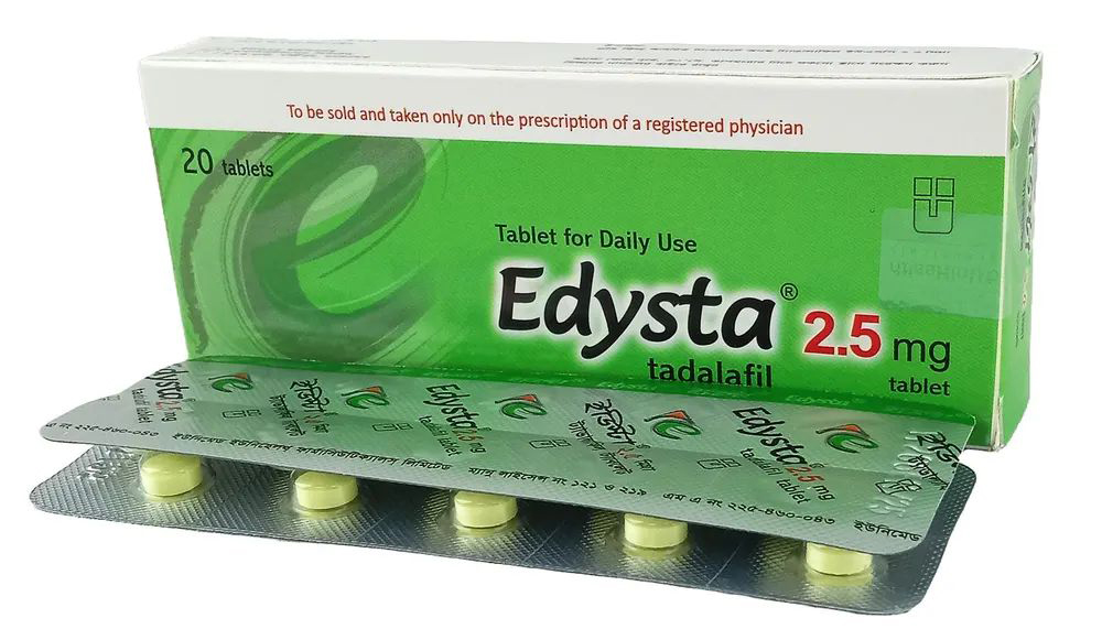 edysta 2.5 এর পার্শ্বপ্রতিক্রিয়া